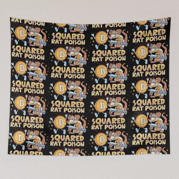 Item preview, Bitcoin. Rat Poison Squared designed and sold by TheBitcoinStore.