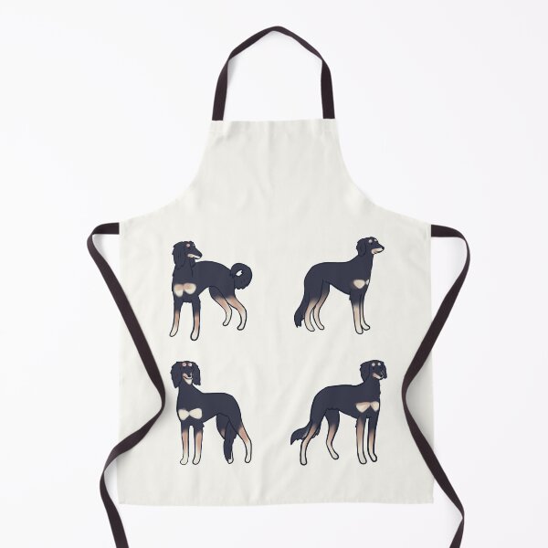 Item preview, Black saluki dog pack designed and sold by Mayarart.
