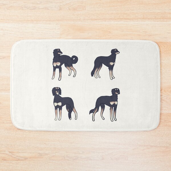 Item preview, Black saluki dog pack designed and sold by Mayarart.