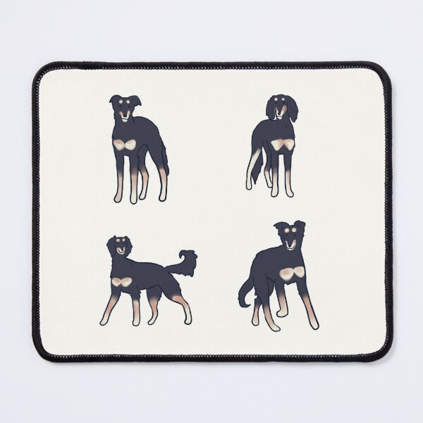 Item preview,  Black saluki dog pack designed and sold by Mayarart.
