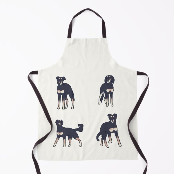Item preview, Black saluki dog pack designed and sold by Mayarart.