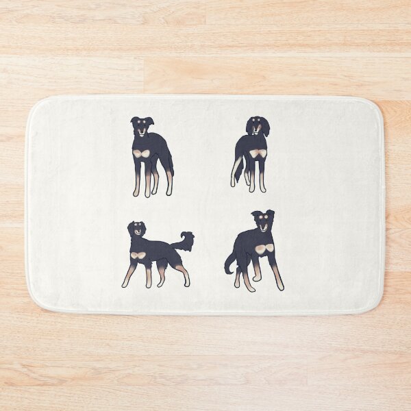 Item preview,  Black saluki dog pack designed and sold by Mayarart.