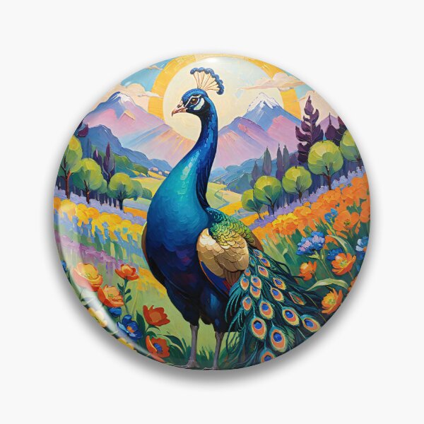 Item preview, Peacock Pizzazz designed and sold by ArtsyInventor.