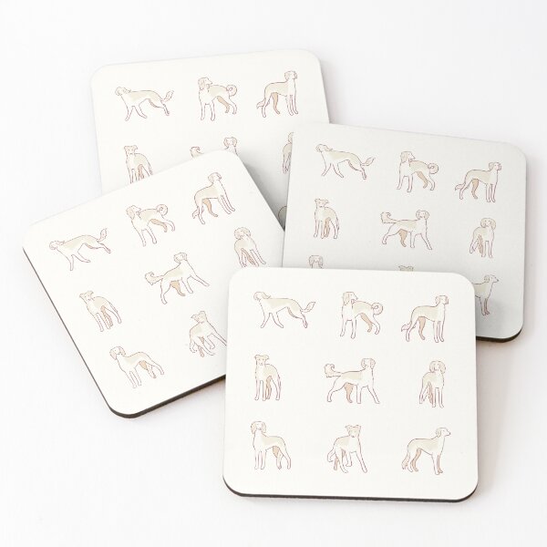 Item preview, pale saluki dog pack designed and sold by Mayarart.