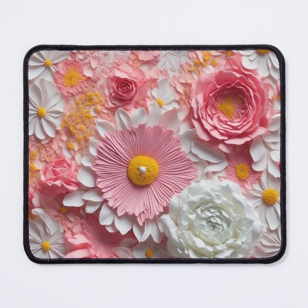 Item preview, Vibrant 3D Flowers: Stunning Floral Art for Your Space designed and sold by shirt-studio.