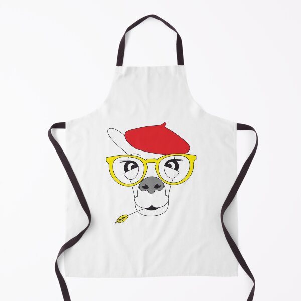 Item preview, Funny, sweet llama with yellow glasses designed and sold by BoarArt.