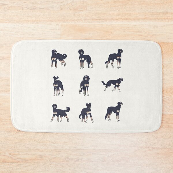 Item preview, Black saluki dog pack designed and sold by Mayarart.