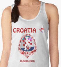Croatia Croatian soccer team at the World Cup Russia 2018 Women's Tank Top