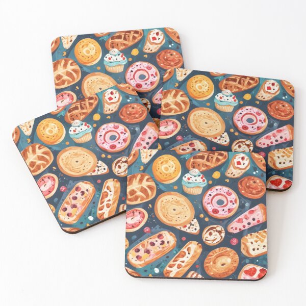 Item preview, Pizza burger toppings pattern design designed and sold by Anshu3813.