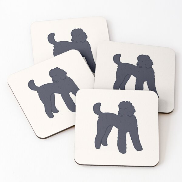 Item preview, Cute black poodle designed and sold by Mayarart.