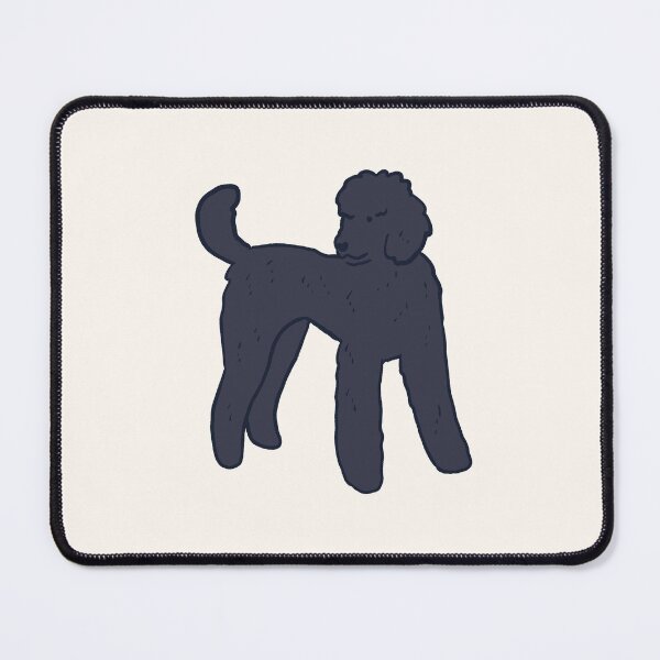 Item preview, Cute black poodle designed and sold by Mayarart.