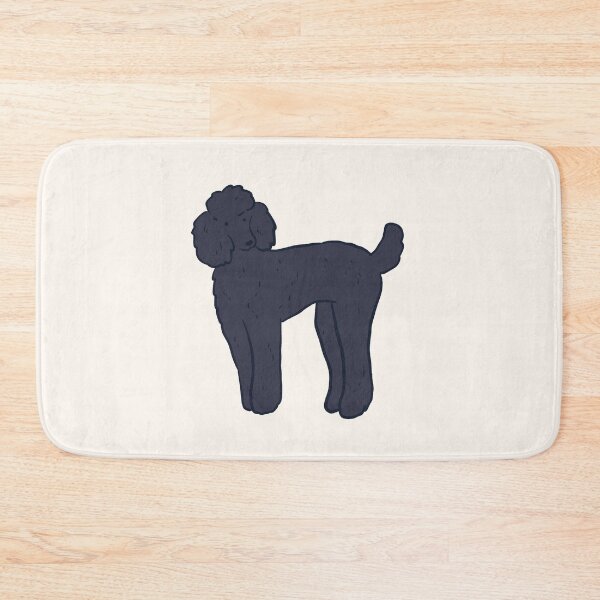 Item preview, black poodle designed and sold by Mayarart.