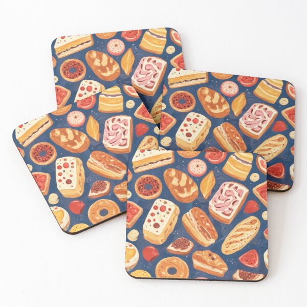 Item preview, Pizza burger toppings pattern design designed and sold by Anshu3813.