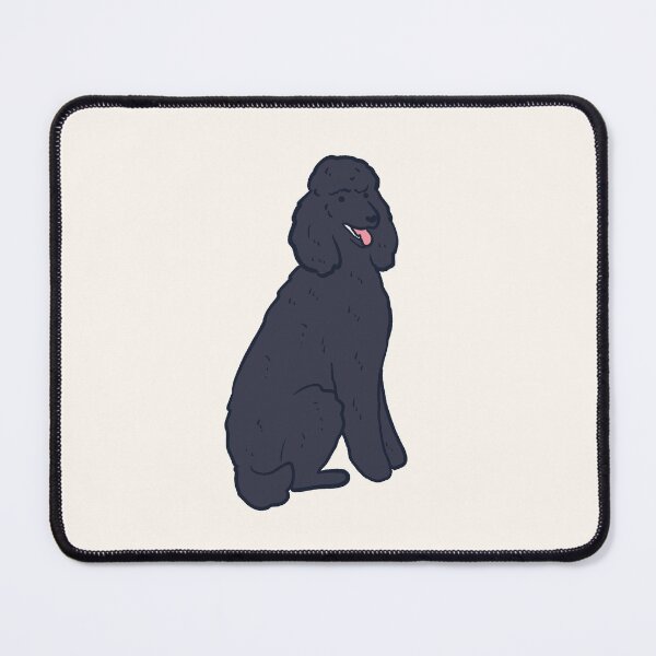 Item preview, Black poodle illustration designed and sold by Mayarart.