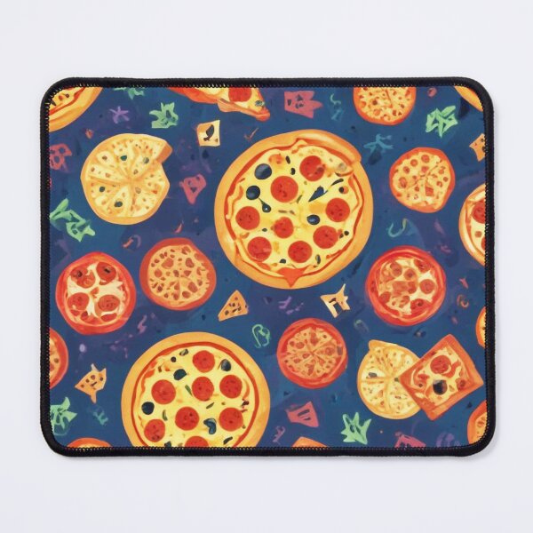Item preview, Pizza burger toppings pattern design designed and sold by Anshu3813.
