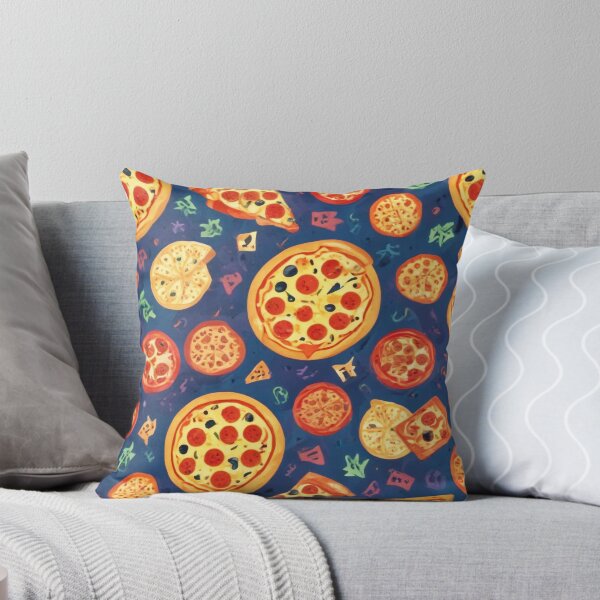 Item preview, Pizza burger toppings pattern design designed and sold by Anshu3813.
