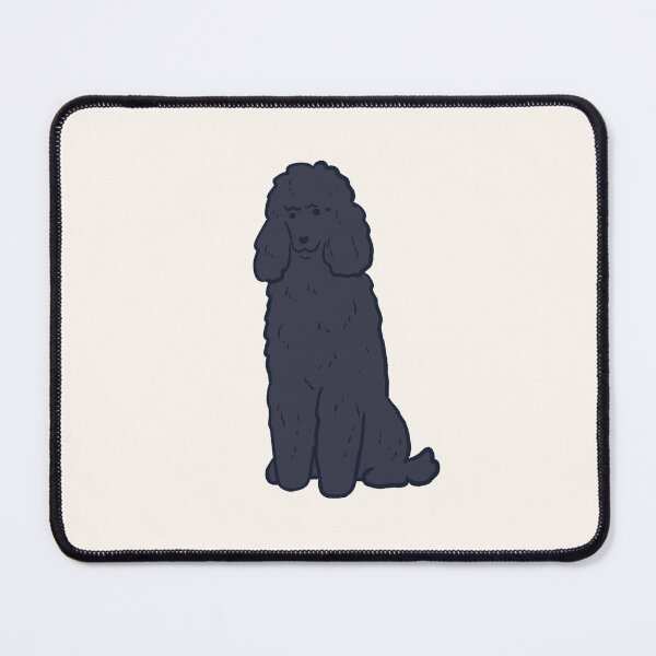 Item preview, Black poodle art designed and sold by Mayarart.