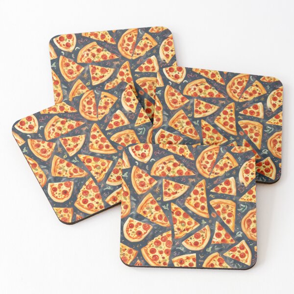 Item preview, Pizza burger toppings pattern design designed and sold by Anshu3813.