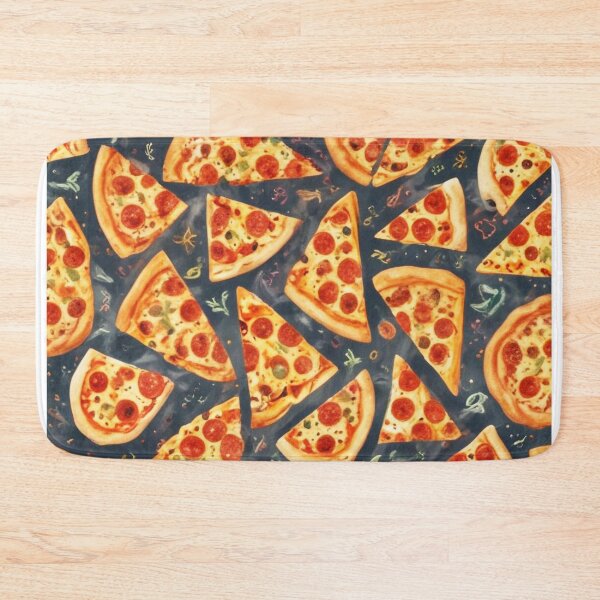 Item preview, Pizza burger toppings pattern design designed and sold by Anshu3813.