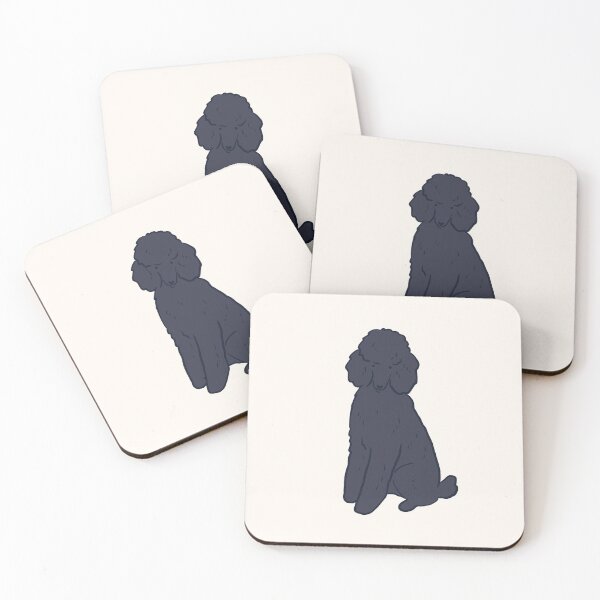 Item preview, Cartoon black poodle  designed and sold by Mayarart.