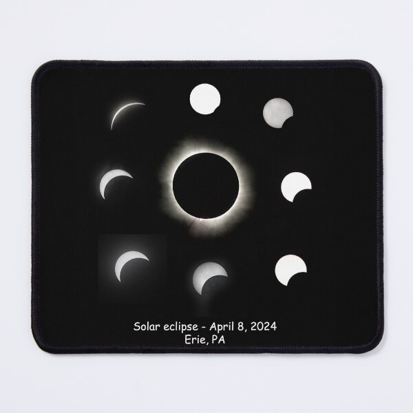 Item preview, Solar Eclipse From Erie, PA - 2024 designed and sold by Kathy Weaver.