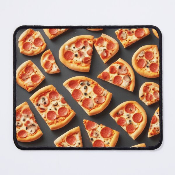 Item preview, Pizza burger toppings pattern design designed and sold by Anshu3813.