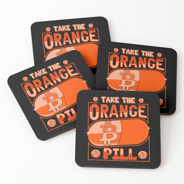 Item preview, Take The Orange Pill. Bitcoin designed and sold by TheBitcoinStore.