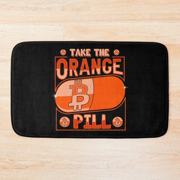 Item preview, Take The Orange Pill. Bitcoin designed and sold by TheBitcoinStore.