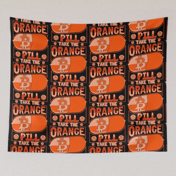 Item preview, Take The Orange Pill. Bitcoin designed and sold by TheBitcoinStore.