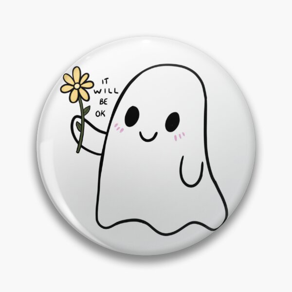 Item preview, It Will Be OK Friendly Ghost designed and sold by universoulmel.