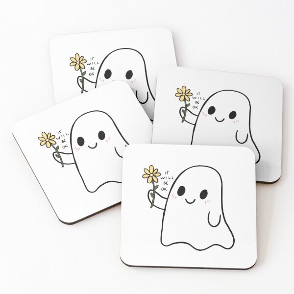 Item preview, It Will Be OK Friendly Ghost designed and sold by universoulmel.