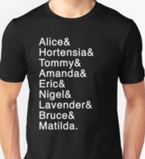 Matilda das Musical - Namen Unisex T-Shirt