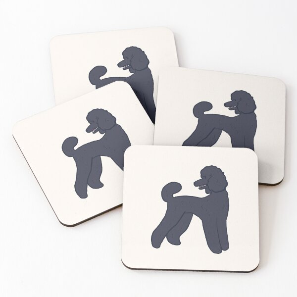Item preview, black poodle dog  designed and sold by Mayarart.