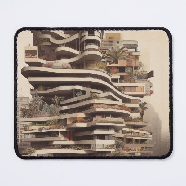 Item preview, Imaginary building #1 designed and sold by TheCollageWorld.