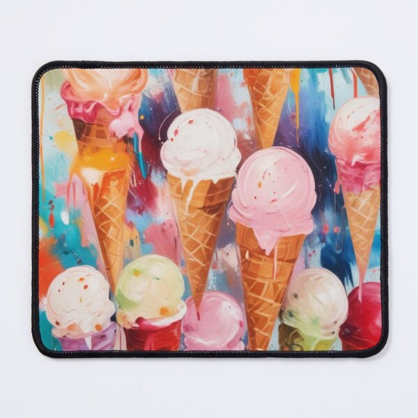 Item preview, Ice cream social bar store pattern design designed and sold by Anshu3813.