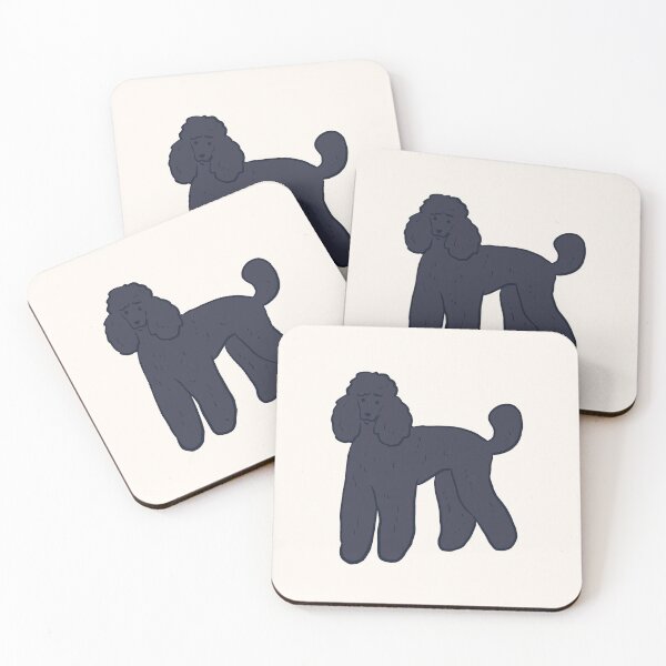 Item preview, black poodle dog art  designed and sold by Mayarart.