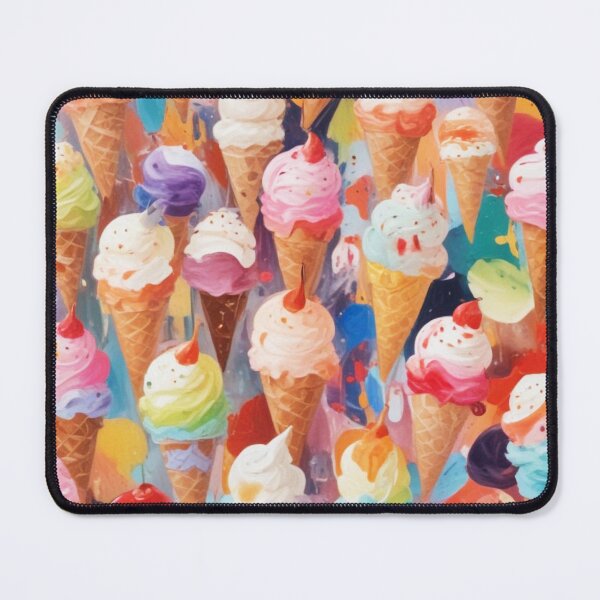 Item preview, Ice cream social bar store pattern design designed and sold by Anshu3813.