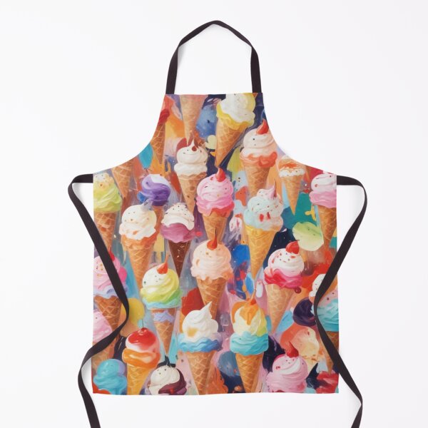 Item preview, Ice cream social bar store pattern design designed and sold by Anshu3813.
