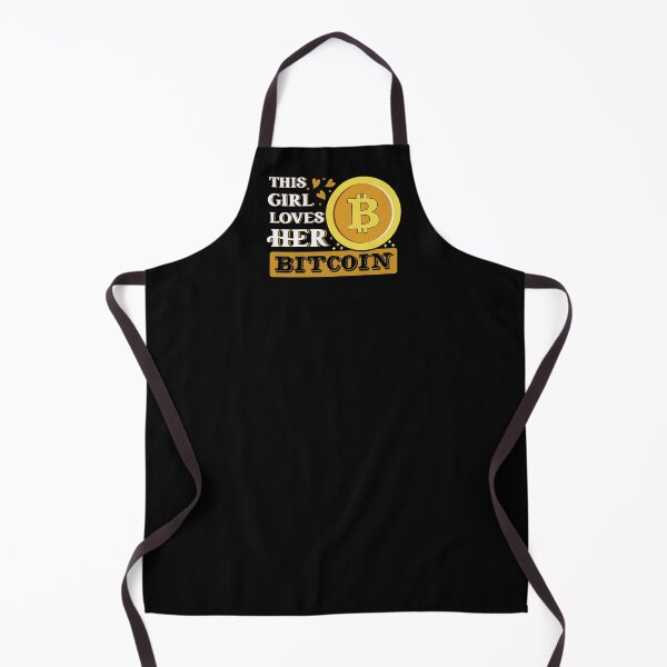 Item preview, This Girl Loves Her Bitcoin designed and sold by TheBitcoinStore.