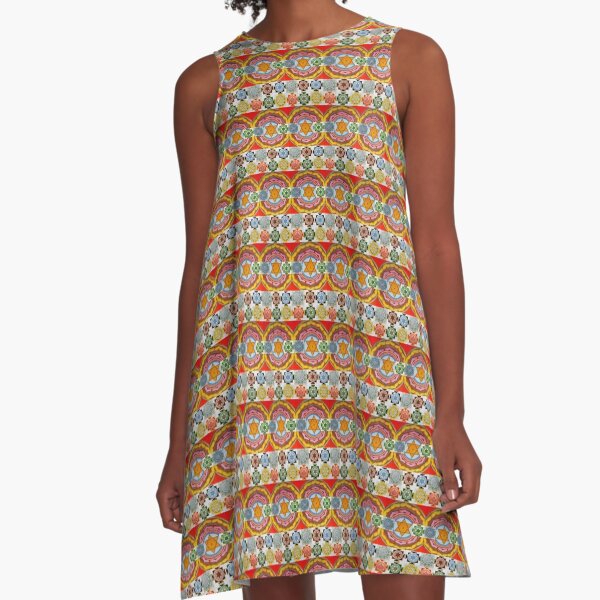 9 Planet YantraWear - full power gem A-Line Dress