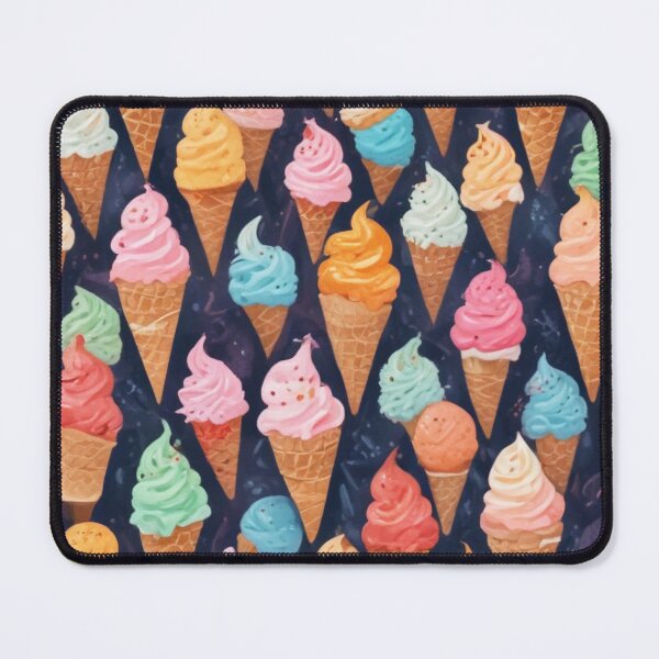 Item preview, Ice cream social bar store pattern design designed and sold by Anshu3813.
