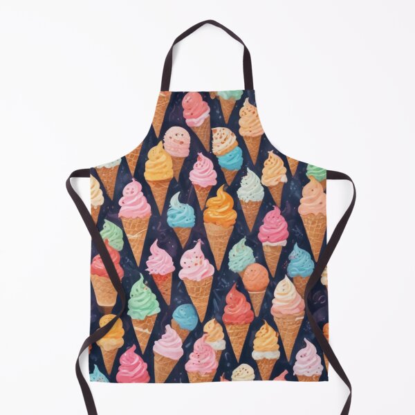 Item preview, Ice cream social bar store pattern design designed and sold by Anshu3813.