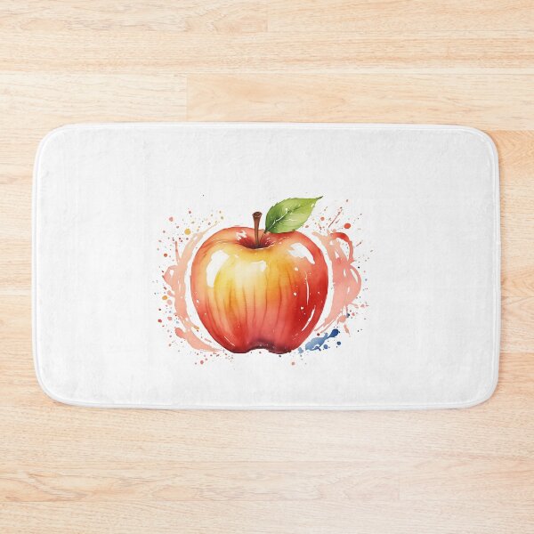 Item preview, Apple water color painting for Teacher's appreciation day designed and sold by Lemon-Monday.