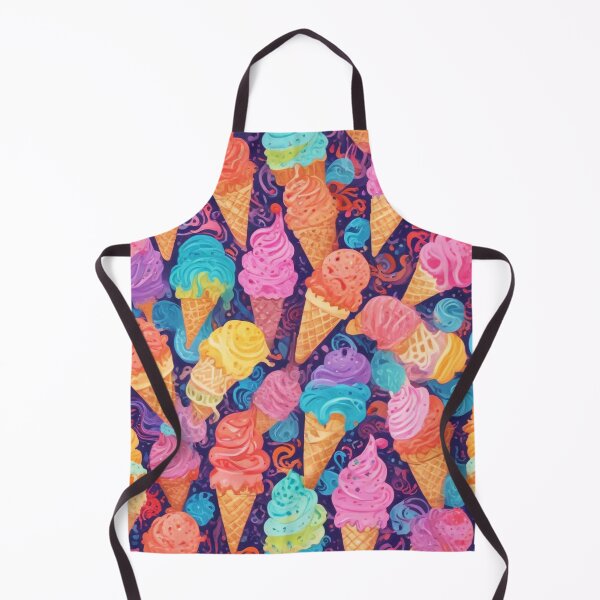 Item preview, Ice cream social bar store pattern design designed and sold by Anshu3813.