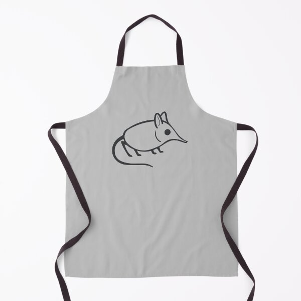 Item preview, Elephant shrew minimalist design in dark ink designed and sold by martodesign.