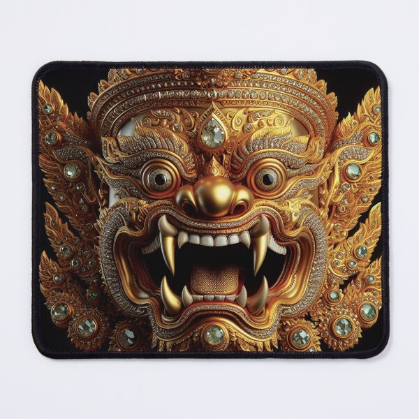 Item preview, Thai ancient Golden Giant mask with a brutal face Vol.3 designed and sold by Bspaces.