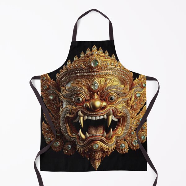 Item preview, Thai ancient Golden Giant mask with a brutal face Vol.3 designed and sold by Bspaces.