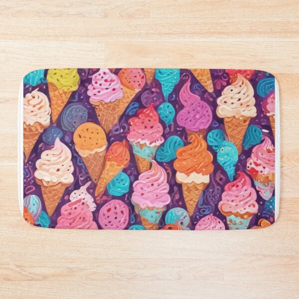 Item preview,  Ice cream social bar store pattern design designed and sold by Anshu3813.