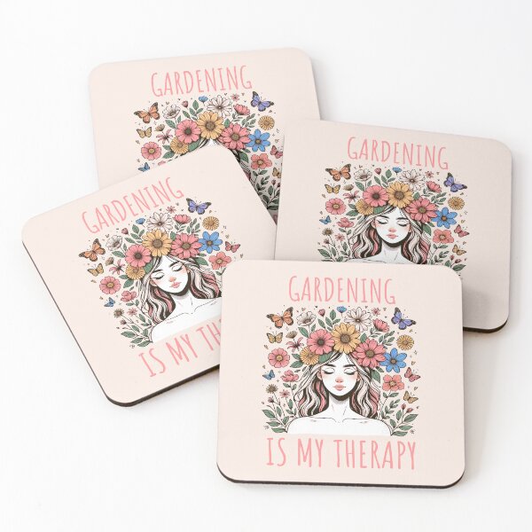 Item preview, Gardening is my therapy for women designed and sold by Pearl67.