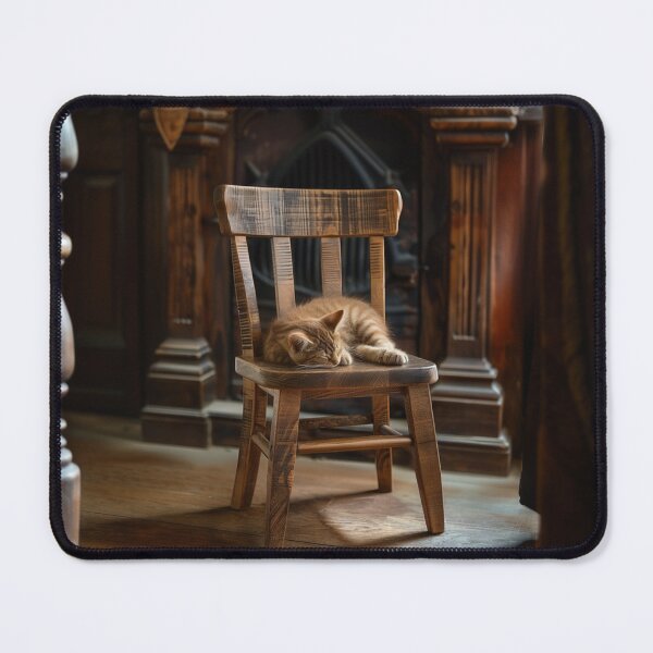Item preview, kitten-sleeping-on-chair designed and sold by Kirollos9.